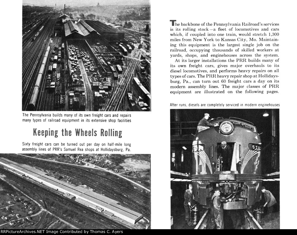 PRR "Progress In Transportation: 1963," Pages 15 & 16